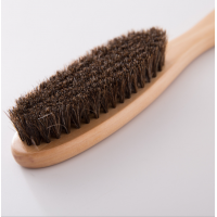 High quality hot sale body clothes cleaning toolswood horsehair wool coat cleaning brush